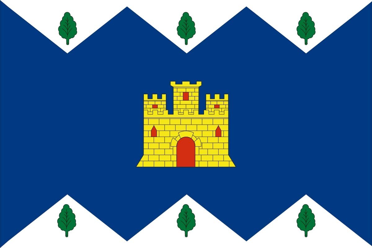 Bandera de mesa de Fayos