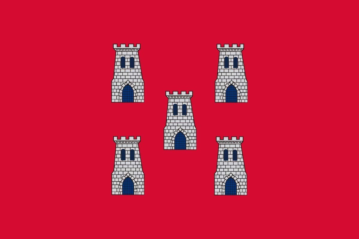 Bandera de mesa de Fuentes de Ebro