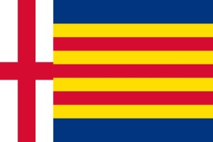 Bandera de mesa de Isuerre Bandera de mesa de Isuerre