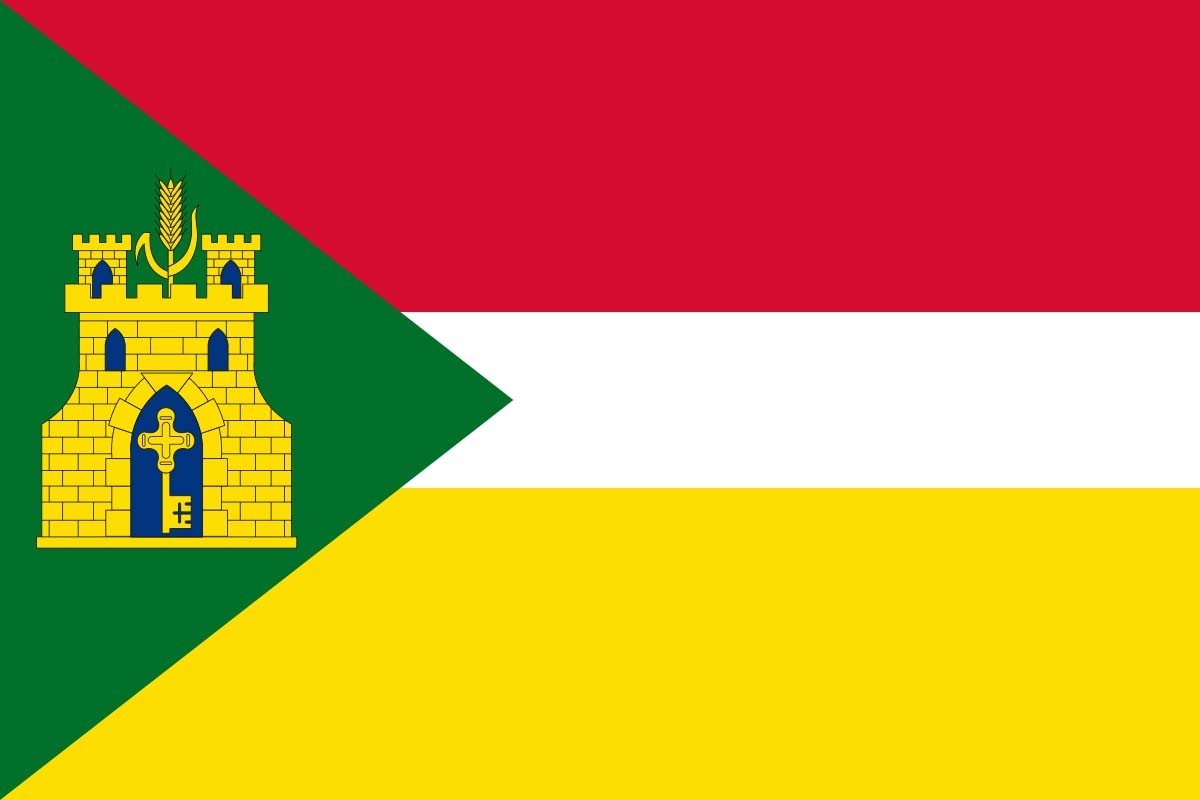 Bandera de mesa de Lituénigo