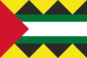 Bandera de mesa de Monegrillo