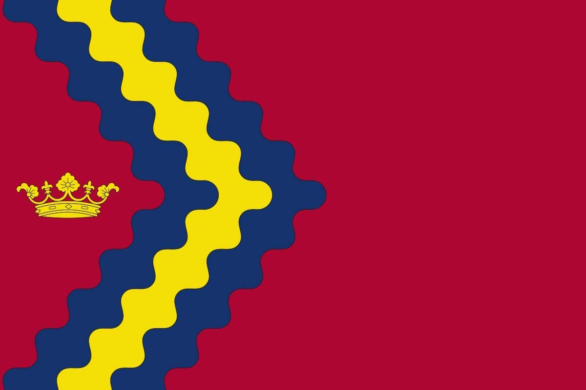 Bandera de mesa de Nigüella Bandera de mesa de Nigüella