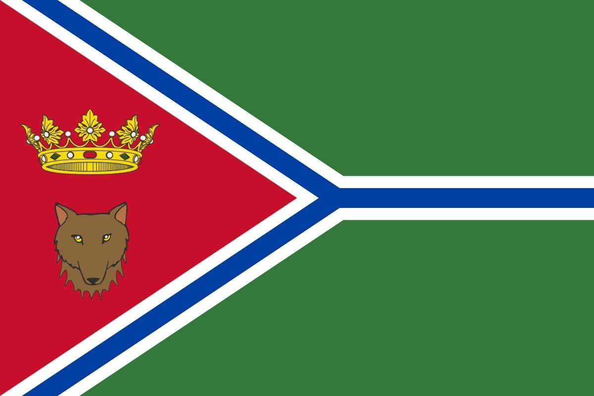 Bandera de mesa de Ricla Bandera de mesa de Ricla