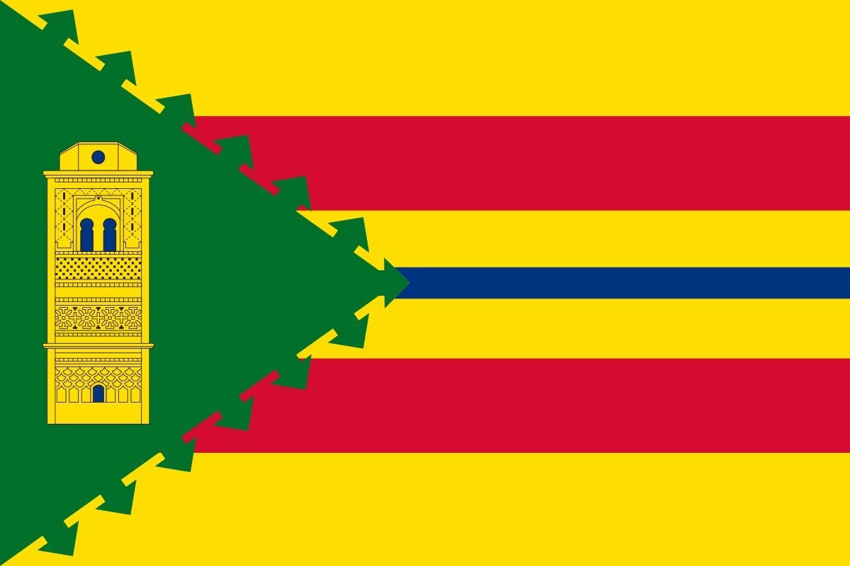 Bandera de mesa de Romanos Bandera de mesa de Romanos