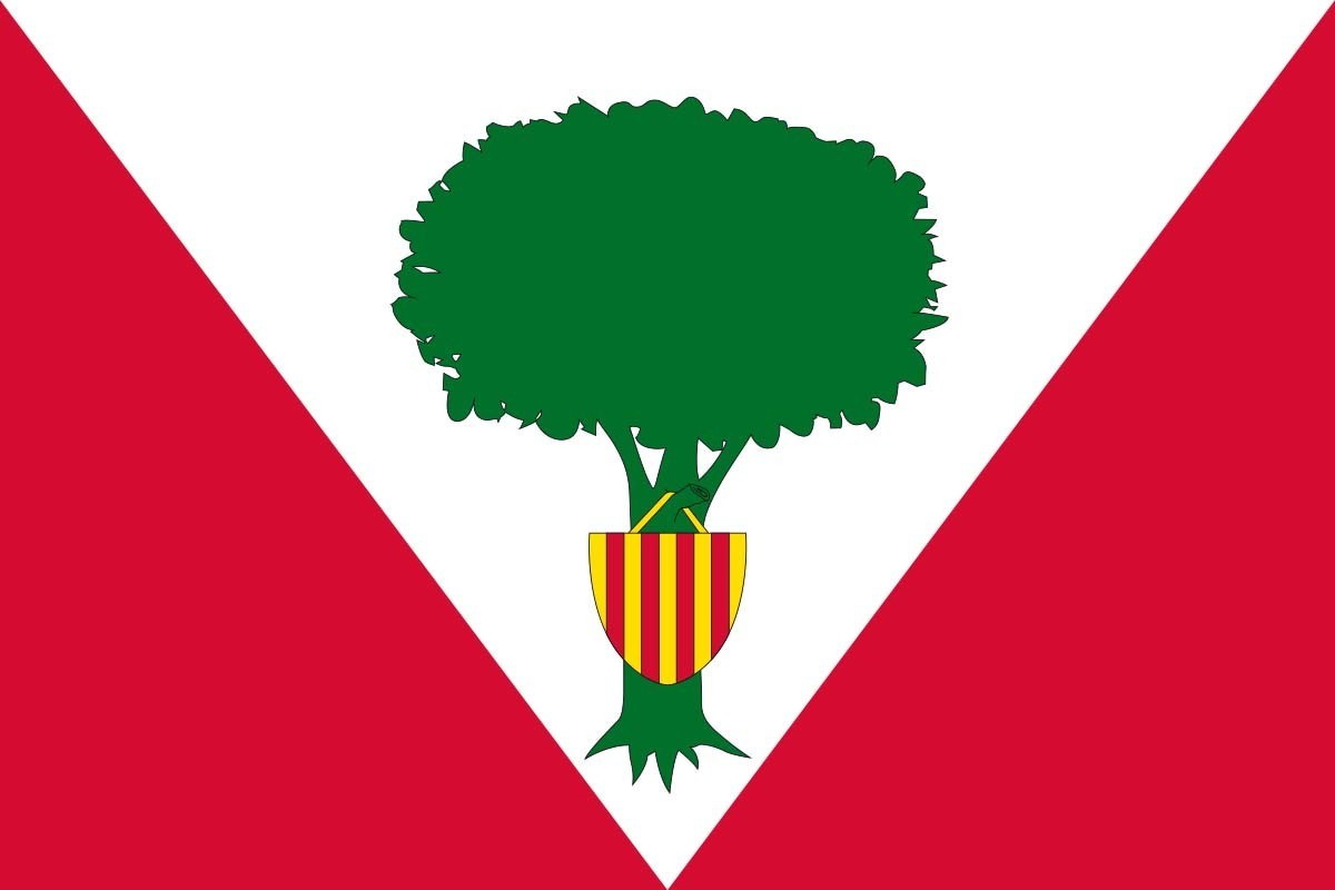 Bandera de mesa de Santed