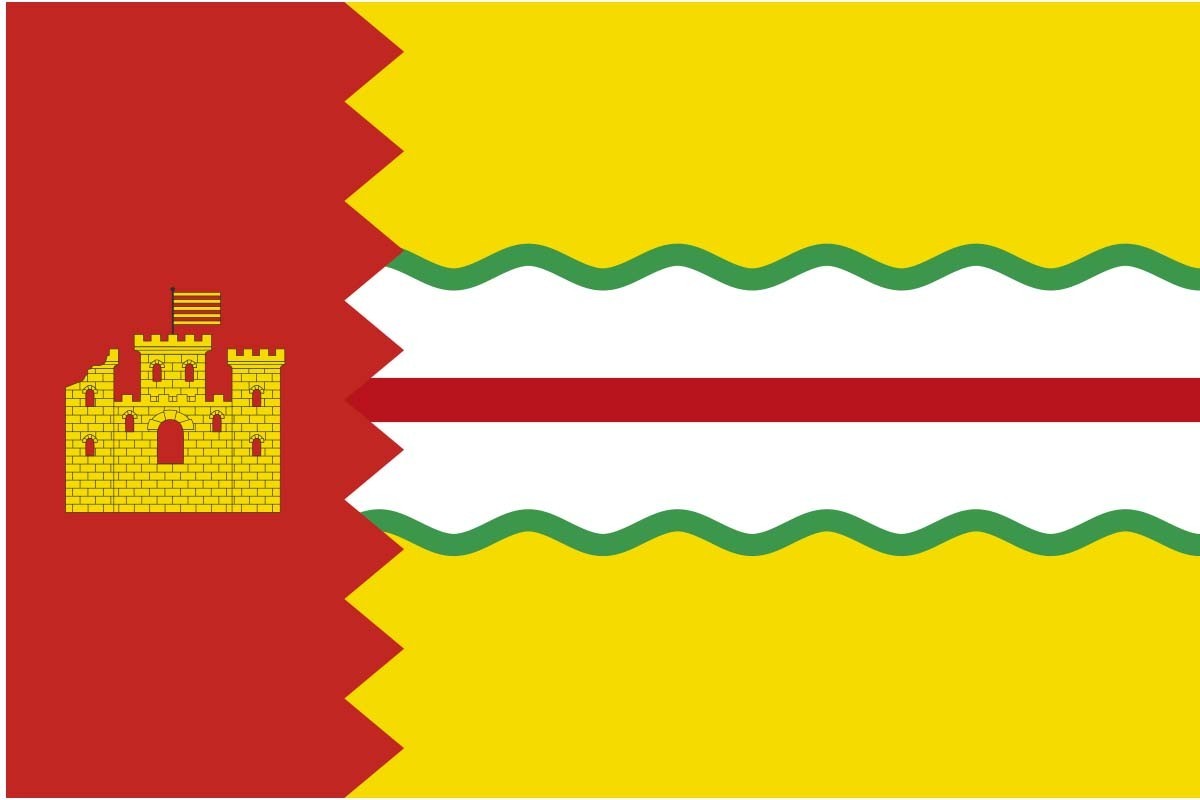 Bandera de mesa de Bueña
