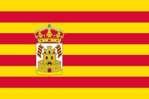 Bandera de mesa de Calamocha