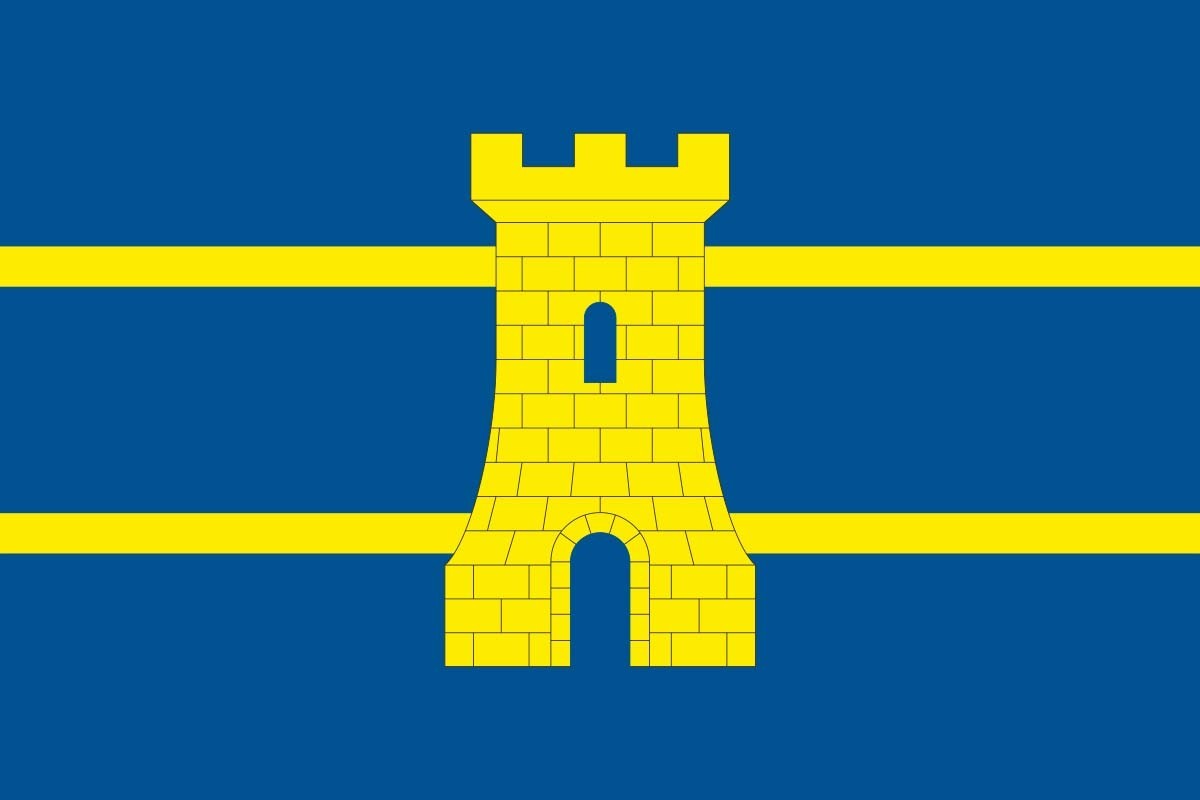 Bandera de mesa de Camañas