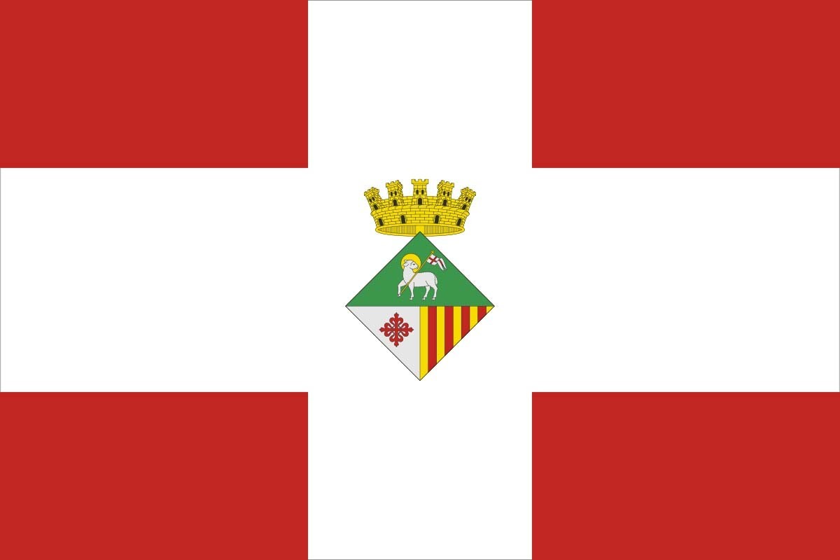 Bandera de mesa de Cretas