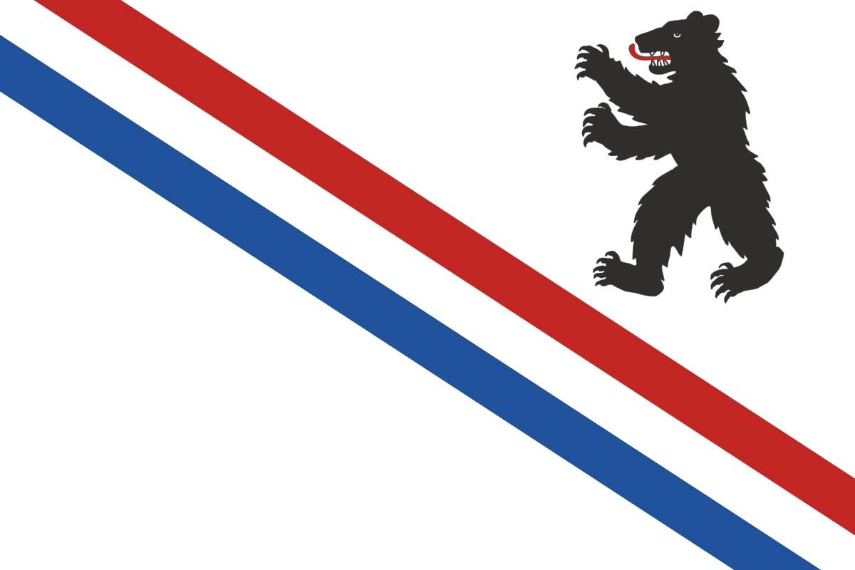 Bandera de mesa de Cuevas Labradas