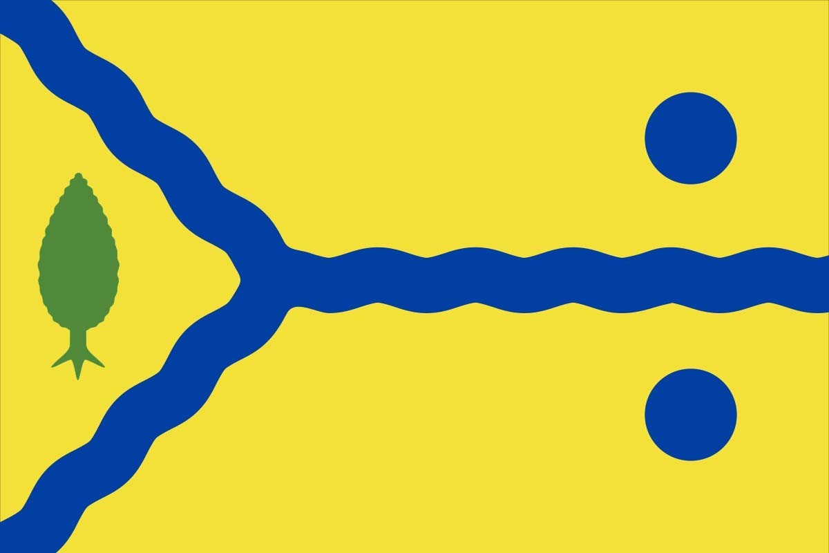 Bandera de mesa de Ginebrosa