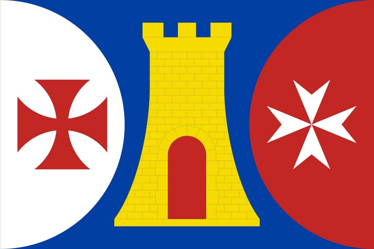 Bandera de mesa de Miravete de la Sierra