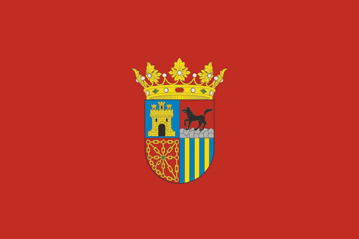 Bandera de Mañeru de alta calidad para exterior Bandera de Mañeru de alta calidad para exterior