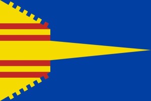 Bandera de mesa de Torrelacárcel Bandera de mesa de Torrelacárcel