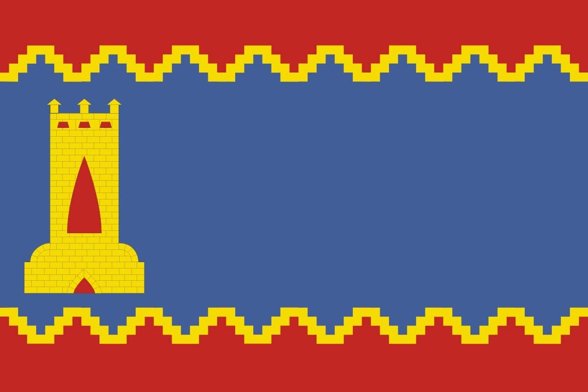 Bandera de mesa de Torrijas Bandera de mesa de Torrijas