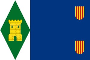 Bandera de mesa de Torrijo del Campo Bandera de mesa de Torrijo del Campo