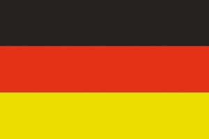 Bandera de Alemania de alta calidad para exterior 123