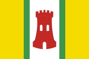 Bandera de mesa de Hinojosa