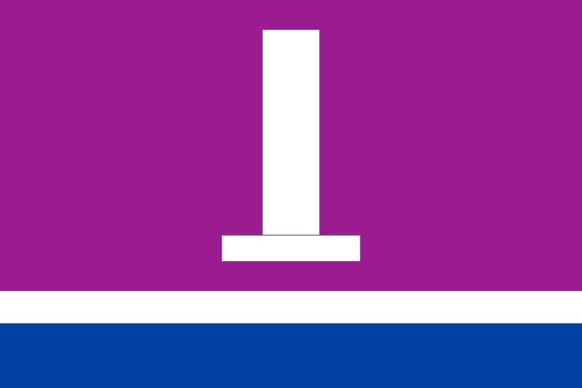 Bandera de mesa de Hito