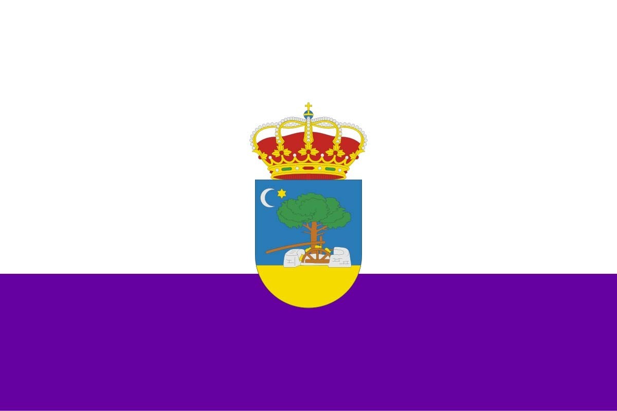 Bandera de mesa de Arenales de San Gregorio