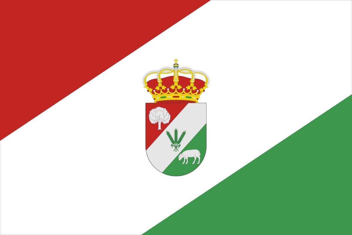 Bandera de mesa de Brazatortas