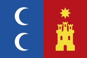 Bandera de mesa de Campo de Criptana