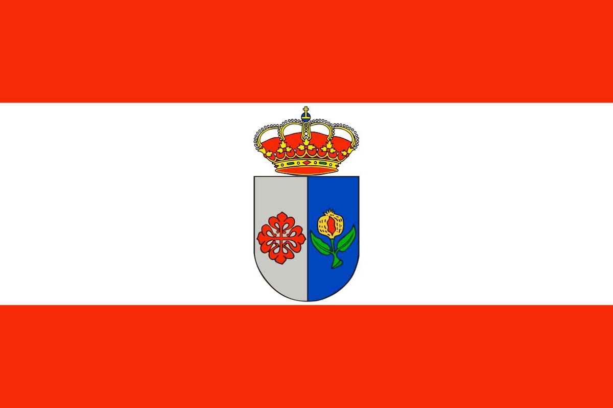 Bandera de mesa de Granátula de Calatrava