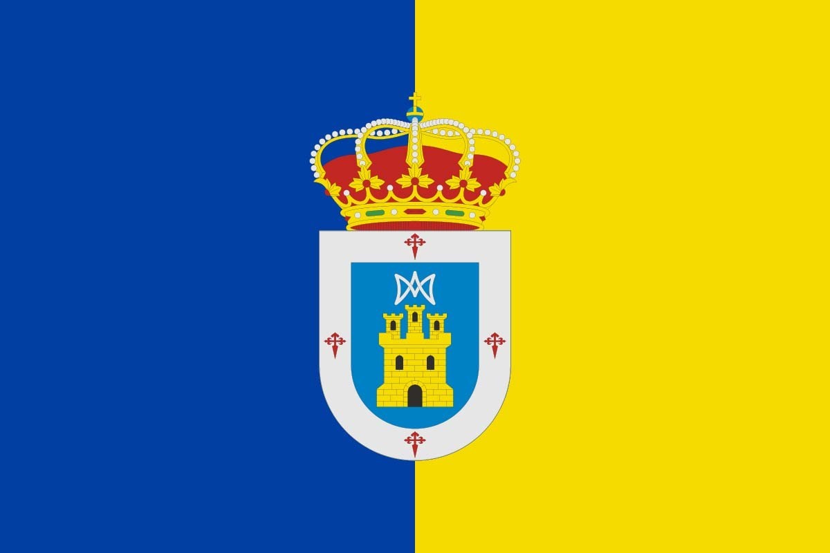 Bandera de mesa de Membrilla Bandera de mesa de Membrilla