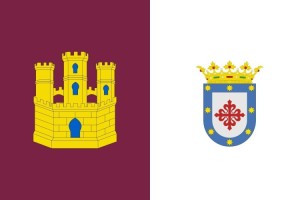 Bandera de mesa de Miguelturra Bandera de mesa de Miguelturra