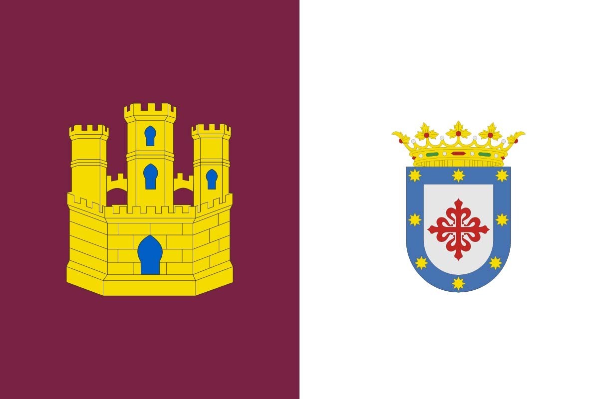 Bandera de mesa de Miguelturra Bandera de mesa de Miguelturra