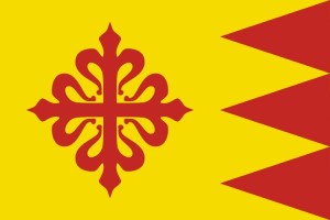 Bandera de mesa de Puebla de Don Rodrigo