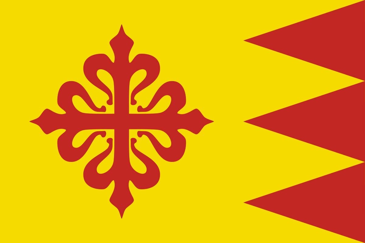 Bandera de mesa de Puebla de Don Rodrigo