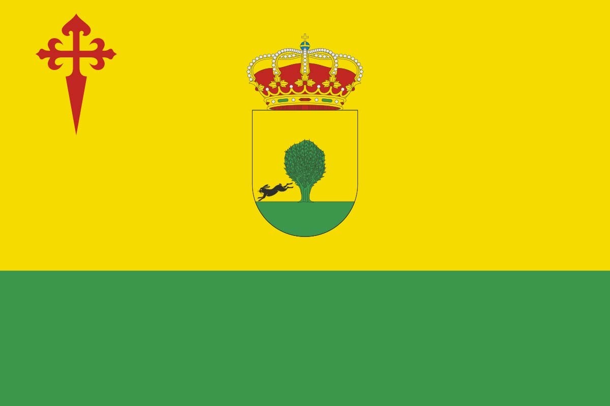 Bandera de mesa de Tomelloso