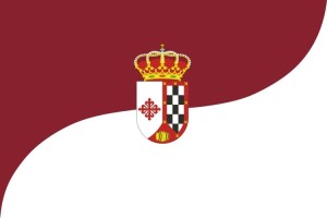 Bandera de mesa de Valdepeñas