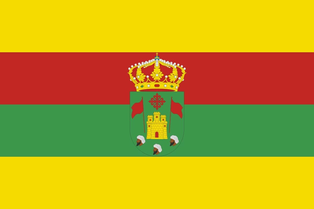 Bandera de mesa de Almoguera