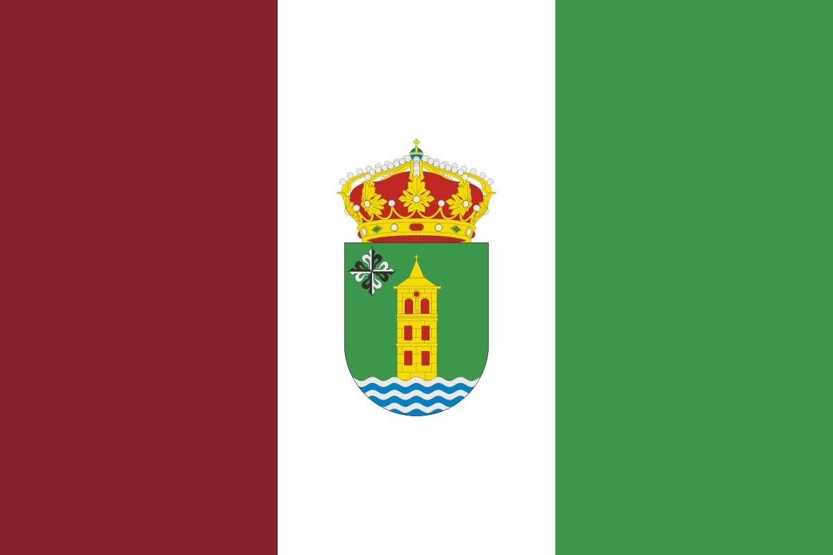 Bandera de mesa de Cabanillas del Campo
