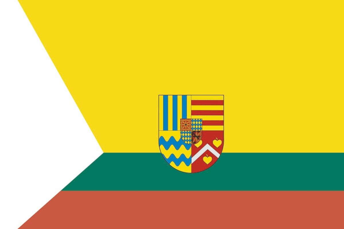 Bandera de Orísoain de alta calidad para exterior Bandera de Orísoain de alta calidad para exterior