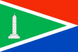 Bandera de mesa de Otero