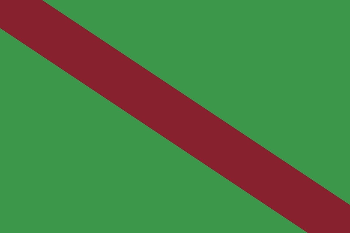 Bandera de mesa de San Pablo de los Montes Bandera de mesa de San Pablo de los Montes