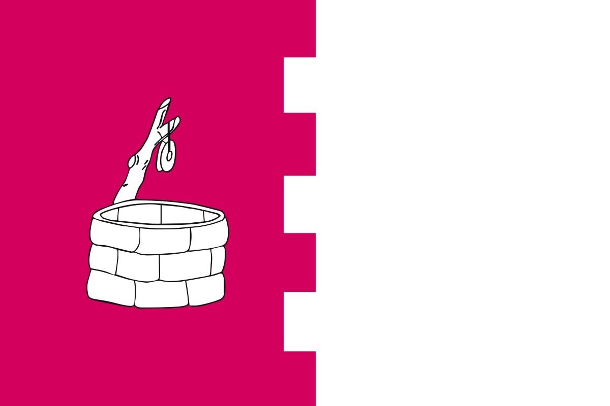 Bandera de mesa de Santo Domingo