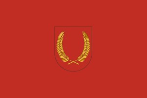 Bandera de Oroz de alta calidad para exterior 123