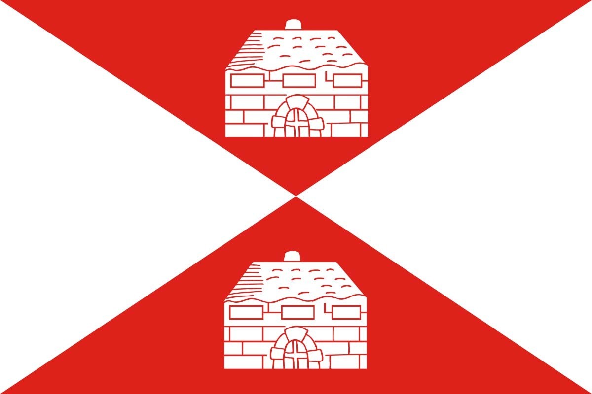 Bandera de mesa de Ventas de San Julián