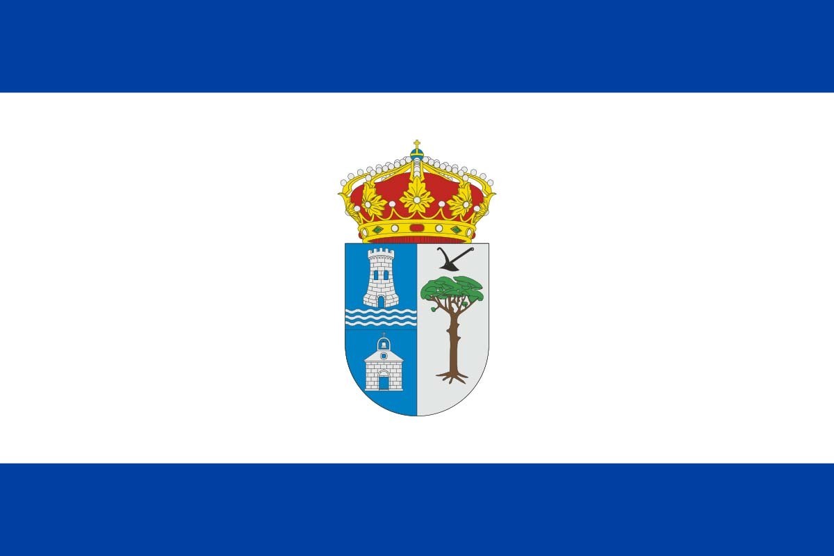 Bandera de mesa de Bayubas de Abajo