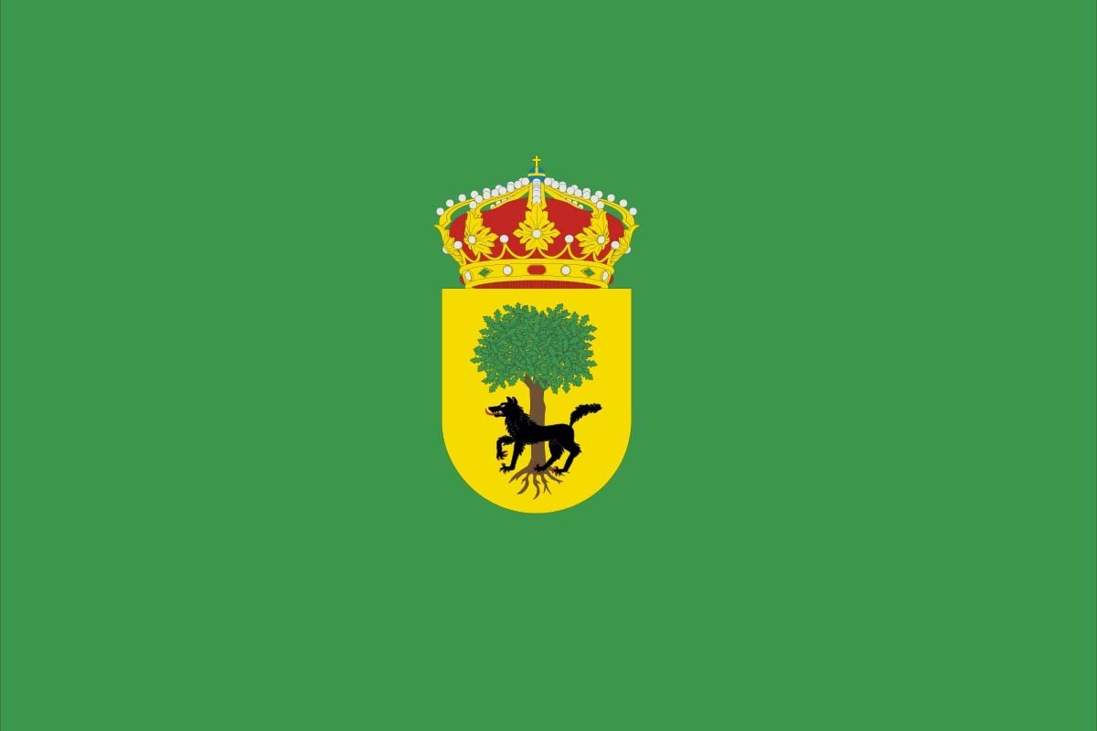 Bandera de mesa de Vinuesa