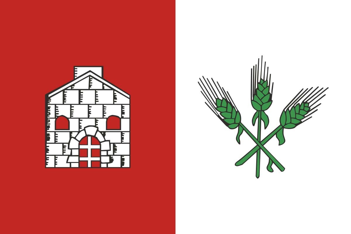 Bandera de mesa de Aldeaseca Bandera de mesa de Aldeaseca