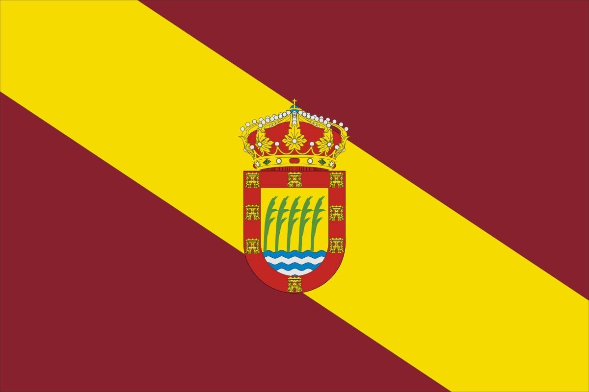 Bandera de mesa de Bercial de Zapardiel