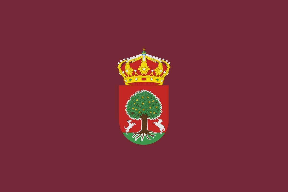 Bandera de mesa de Cuevas del Valle