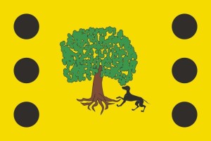 Bandera de mesa de Maello