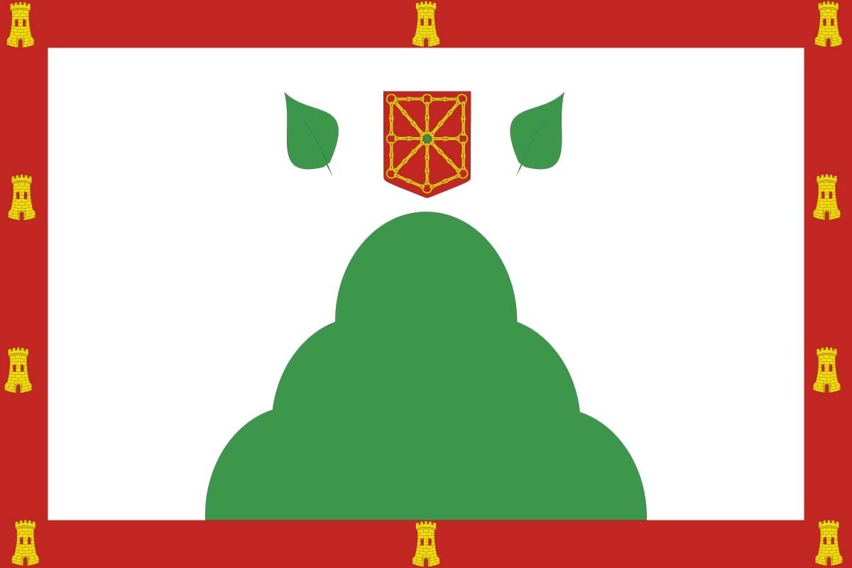 Bandera de mesa de Narrillos del Álamo