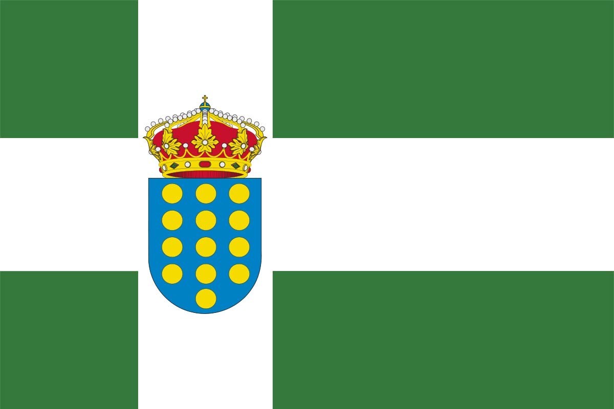 Bandera de mesa de Navas del Marqués